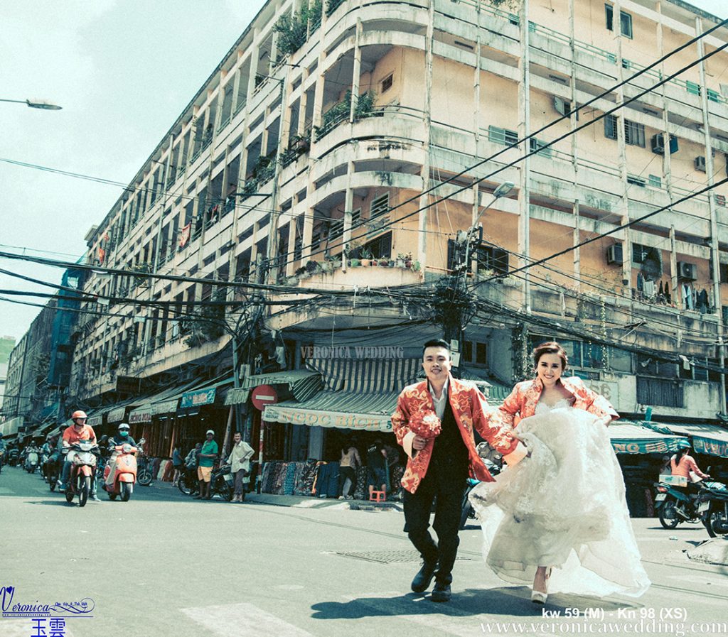 ÁÁO KHỎA NỮ HOA VĂN SANG TRỌNG VÀ TINH XẢO_Veronica Wedding 08