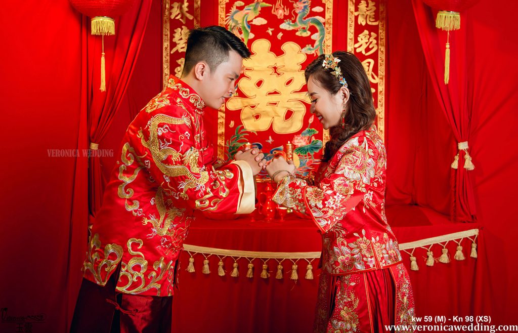 ÁO KHỎA NỮ HOA VĂN SANG TRỌNG VÀ TINH XẢO_Veronica Wedding 03