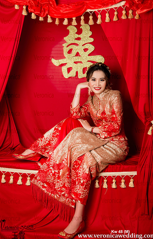 Áo Khỏa Nữ Họa Tiết Hoa Văn Kiểu Dáng Hongkong Dáng Suông - Kw 48 (M) - Veronica Wedding