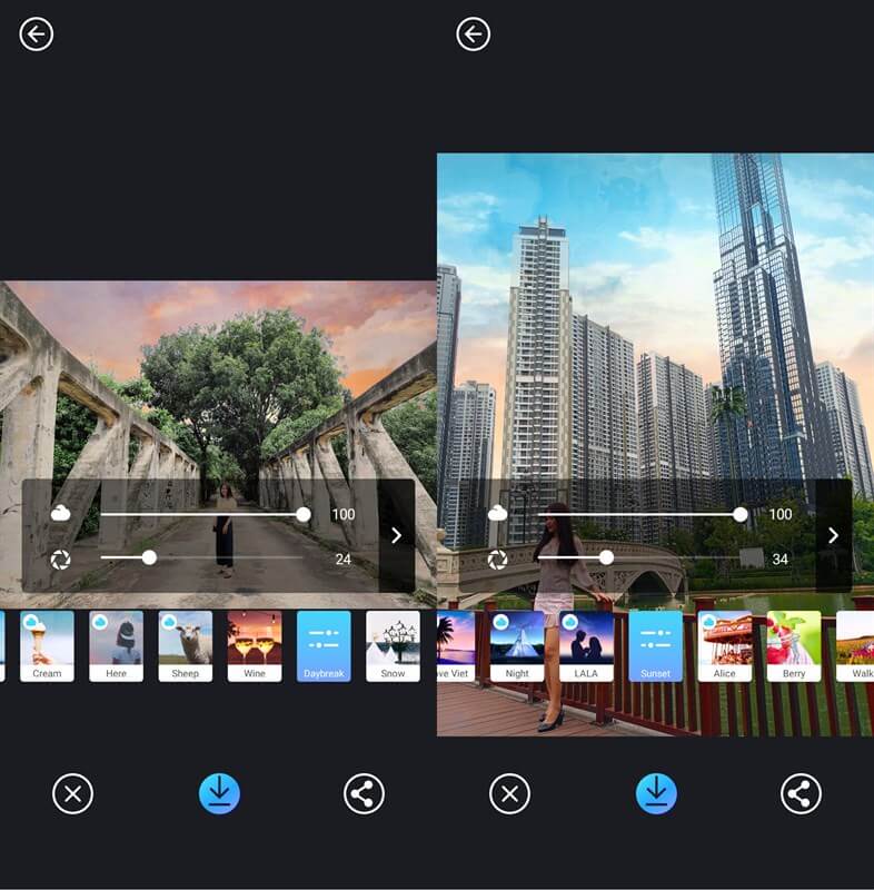 App Picnic - chụp ảnh đẹp bất chấp thời tiết