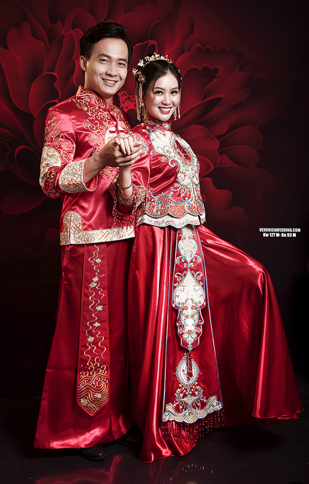 Áo Khỏa đẹp lộng lẫy sang trọng Veronica Wedding Kw 127 M- Kn 93 M (1)