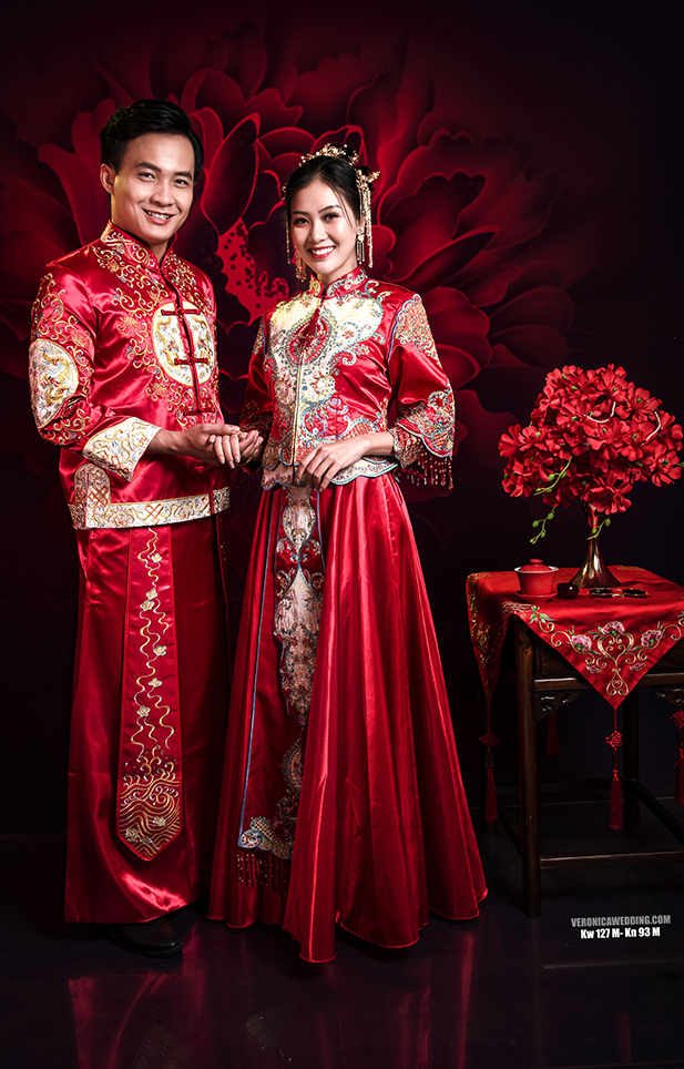Áo Khỏa đẹp lộng lẫy sang trọng Veronica Wedding Kw 127 M- Kn 93 M 1