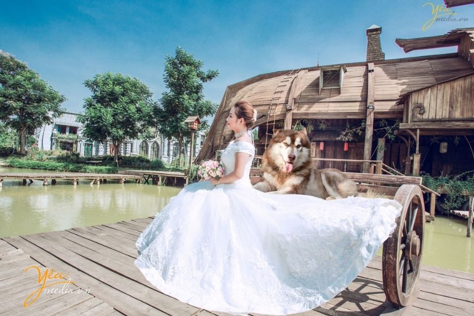 Chụp hình cô dâu đơn mang những nét đẹp riêng, cá tính - Ảnh minh họa: Internet