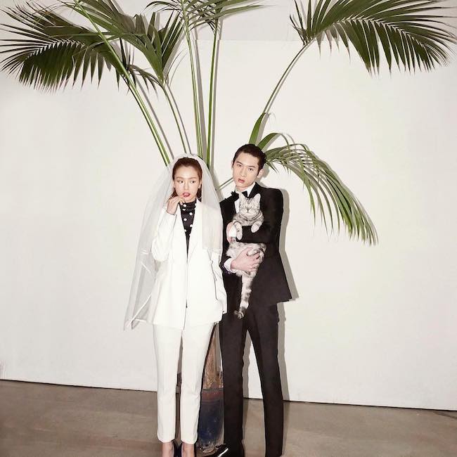 tao dang chup anh cuoi trong studio voi thu cung 3