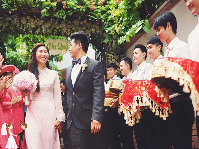 Hình ảnh minh họa cho nghi lễ rước dâu