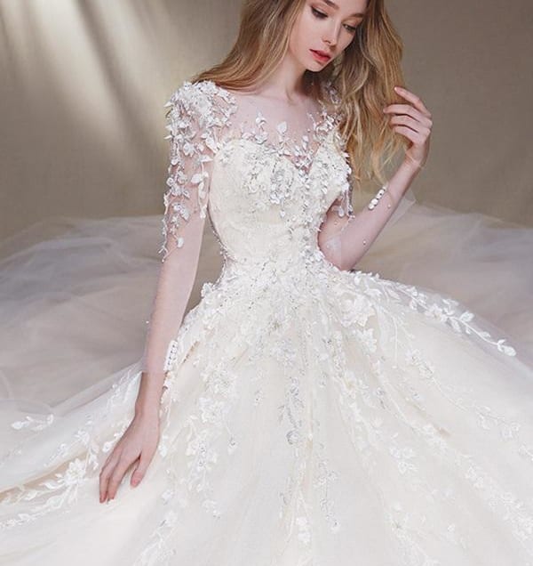 Bộ sưu tập áo cưới màu trắng trinh nguyên tại Lavender - Chụp hình cưới - Quay phim Phóng sự Cưới Hỏi - Lavender Wedding Studio