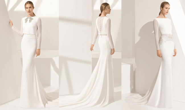 Mê mẫn" với 6 kiểu biến hoá váy cưới đuôi cá cổ điển!