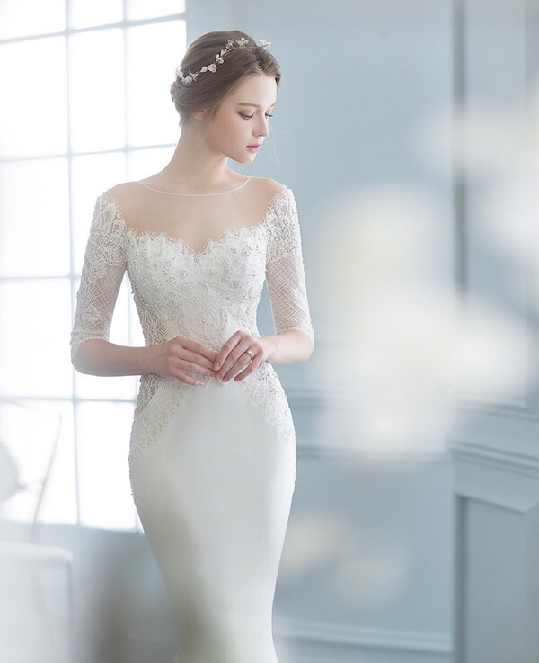 Váy Cưới Đuôi Cá Dài Tay - 1001 Lý Do Cô Dâu Không Thể Bỏ Qua!