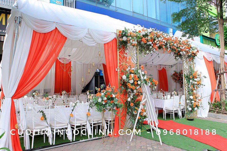 mẫu nhà rạp đám cưới đẹp