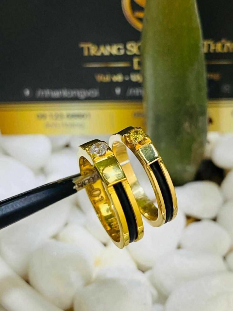 Nhẫn cặp vàng 18k dưới 3 triệu