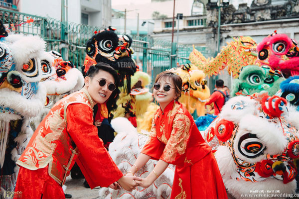 Cặp đôi yêu thích sự tự nhiên có thể chọn chụp ảnh ngoại cảnh