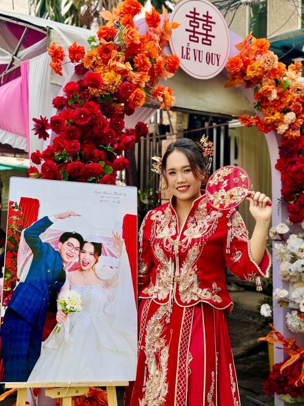 Ảnh cổng cưới ngày trọng đại