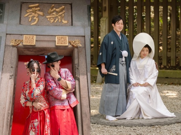 Áo khỏa và kimono đều là hai bộ trang phục truyền thống lâu đời và trang trọng của Trung Hoa và Nhật Bản