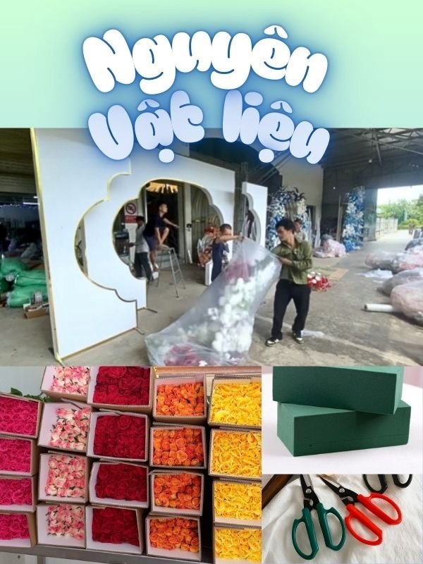 Những vật liệu cơ bản cần chuẩn bị