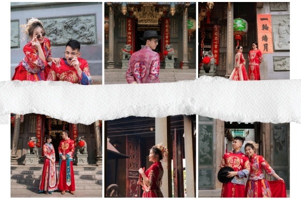 Lưu giữ những khoảnh khắc hạnh phúc, đậm chất truyền thống Trung Hoa tại phim trường