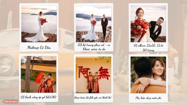 Veronica Wedding cung cấp dịch vụ chụp ảnh cưới trọn gói tại Đà Lạt với nhiều ưu đã hấp dẫn