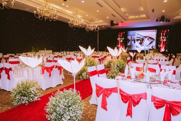 Melisa Center với kiến trúc Châu Âu kết hợp Trung Đông, 3 sảnh tiệc rộng rãi, phục vụ chuyên nghiệp